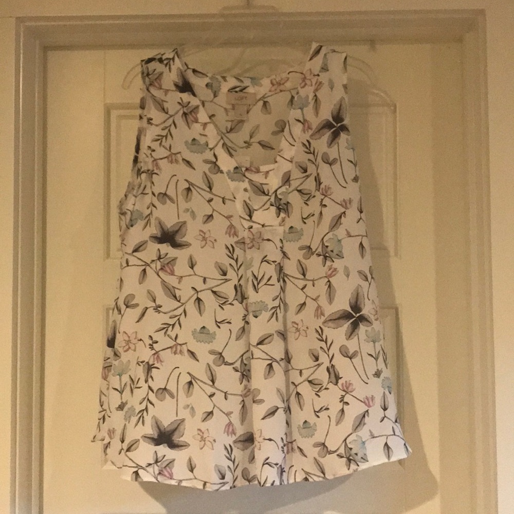 Floral tank top